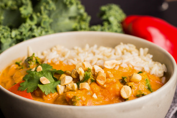 Sweet Potato Peanut Stew | wholesome influence