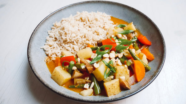 Easy Vegetable Curry | wholesome influence