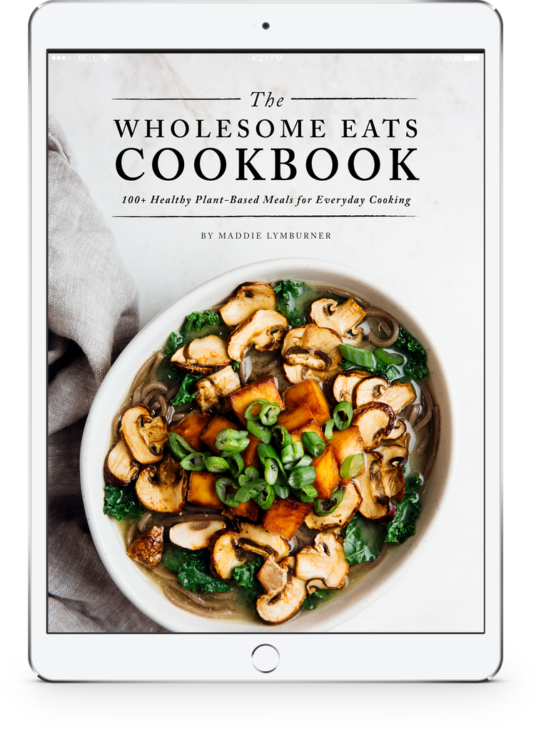THE WHOLESOME EATS COOKBOOK